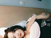 Curvy Latina With Big Tits Squirts Her Creamy Pussy On Hotel - Real Amateur 1/16