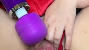 Annabella Viper POV cumming hard with toy