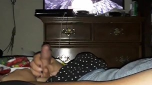 Femboy Trap Almost Caught Masturbating Beside Boyfriend