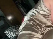 Sexy wife blowjob and satin POV