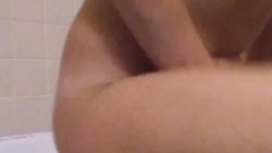 Young hot woman plays with her tight little pussy and squirts everywhere!! 
