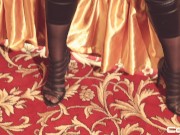 Женское доминирование, жена принесла подарки от любовников своему рабу-куколду 2/16