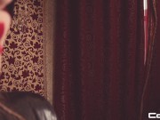 Женское доминирование, жена принесла подарки от любовников своему рабу-куколду 4/16