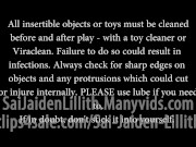 Pain Doll Pussy Agony Instructions (Teaser) - SaiJaidenLillith Solo