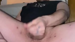 Riding Dildo before bed, Cum on my toes