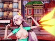 [MMD R-18] Honkai Impact - God Kiana Lamb [4K UNCENSORED HENTAI] 8/16