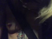 In The Car Naked Teasing This Hot Guy! 5/16