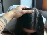 Saw her Masturbate and Decided to Fuck her, Cum in Mouth 14/16