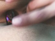Solo Female Masturbation....when daddy's away baby girl has to play alone...i came so hard...