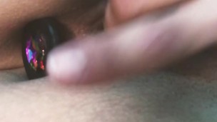 Solo Female Masturbation....when daddy's away baby girl has to play alone...i came so hard...