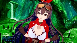 Genshin Impact: ГОРЯЧИЙ СЕКС С МИЛОЙ WAIFU AMBER (3D Хентай) - RedTube