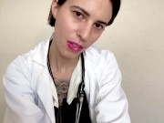 DOCTOR X SEDUCES YOU + FUCKS YOU WITH HER GIANT DILDO