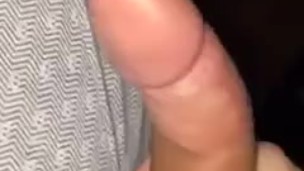 Jerk and shoot Ropes of Cum On Pajamas.