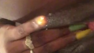 Sneaking a nutt In my friends Bathroom hope I don’t get caught 