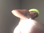 Light skin ebony twerking before she robs a bank  15/16