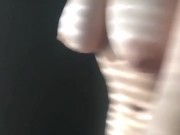 Light skin ebony twerking before she robs a bank  16/16