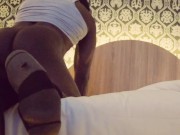 thick snowbunny bbw golden dime takes on bbc in hotel 9/16