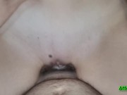 CONDOM BREAK AGAIN - I silently fucked my Stepsis while our parents were next door - Affenbiss 10/16