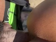 CLAPPING CHEEKS ON THE BEACH