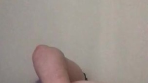 Cross dresser has some fun