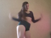 Girl next door gets naked and dances for you to Skin by Rihanna.( booty shorts & buttplug)) 7/16