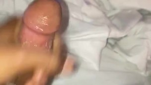 Jerk off my oiled up BBC first thing in the morning 