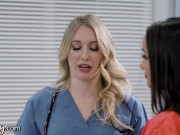 Girlsway Hot Rookie Nurse With Big Tits Has A Wet Pussy Formation With Her Superior 6/16