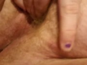 Chubby cutie gets off on her fingers.