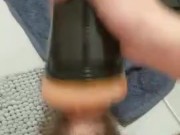 Twink masturbates with fleshlight