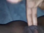 Petite ebony teen masturbating 7/16