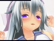 3D HENTAI YURI redhead step sister wanted to fuck Step sister 14/16