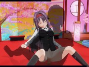 3D HENTAI Konno Yuuki loves cum in her pussy 9/16