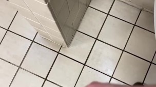 Eddie De Luca Mall Bathroom Jerking