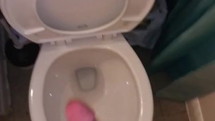Hard Jerking of my cock to completion.