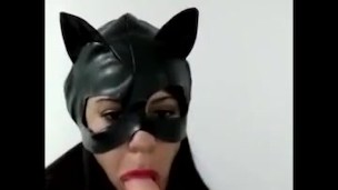 Amber Storm is a Magician, she can make cocks and dildos disappear