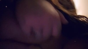 Amateur tit fucking realistic dildo