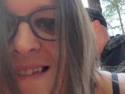 Almost got caught having a quickie outside in the woods! 16/16