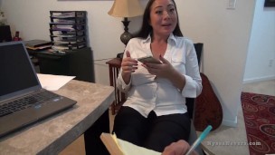 Nyssa Nevers in "Never Mess With A Foot Guy"