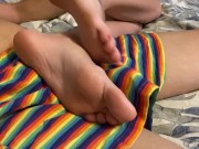 Ted toes teasing  - Screenshot 6 of 16 - HD