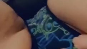 Teasing my fat pussy (no sound)