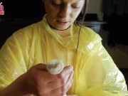 Facial Compilation - my girlfriend loves cum on her face! 14/16