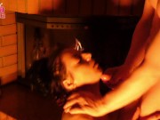 Facial Compilation - my girlfriend loves cum on her face! 2/16