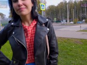 Public Agent Pickup Russian Babe to Sloppy Blowjob & Fucks in Doggy / Kiss Cat 3/16