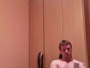 Fucking a Jet Vet while watching porn and cumming 13/16