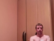 Fucking a Jet Vet while watching porn and cumming 7/16