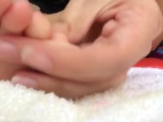 Padrona si fa la pedicure
