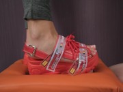 Boot Licking, Boot Fetish, Spitting, Trampling face, Boot Worship, Female Teen 14/16