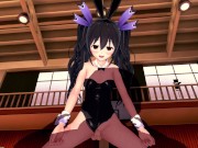 BUNNY GIRL HYPERDIMENSION NEPTUNIA NOIRE 3D HENTAI 7/16