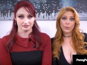 Step Siblings Penny Pax & Violet Monroe Milk Their Boss Cock 3/16