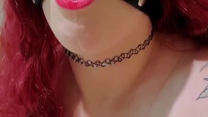Drooling princess waiting for daddy to come and dominate bdsm 